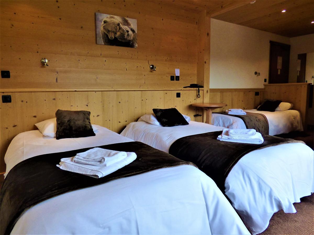 Hotel Les Flocons Le Grand-Bornand Exterior photo