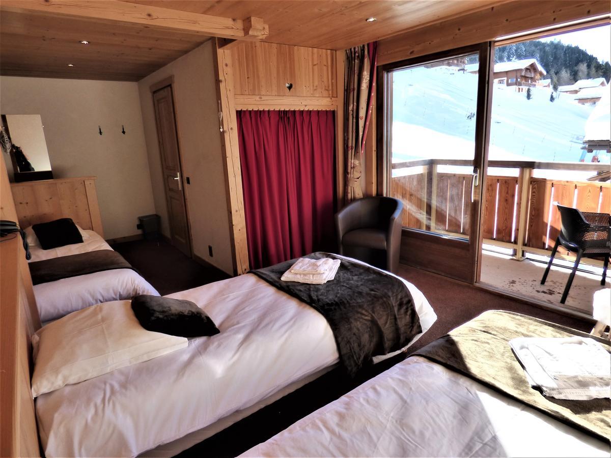 Hotel Les Flocons Le Grand-Bornand Exterior photo